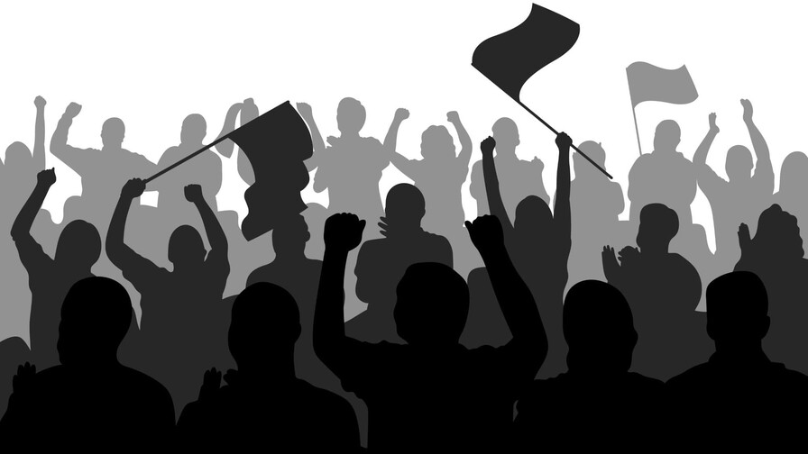 La marcha de los pendejos dominicanos