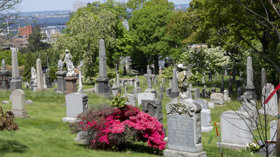 Tequila y &oacute;pera en espa&ntilde;ol reviven a Frida Kahlo y Diego Rivera en cementerio de Brooklyn