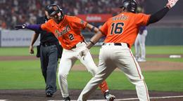 Gigantes, en la cola, apuntan a Devers y Adames apagados