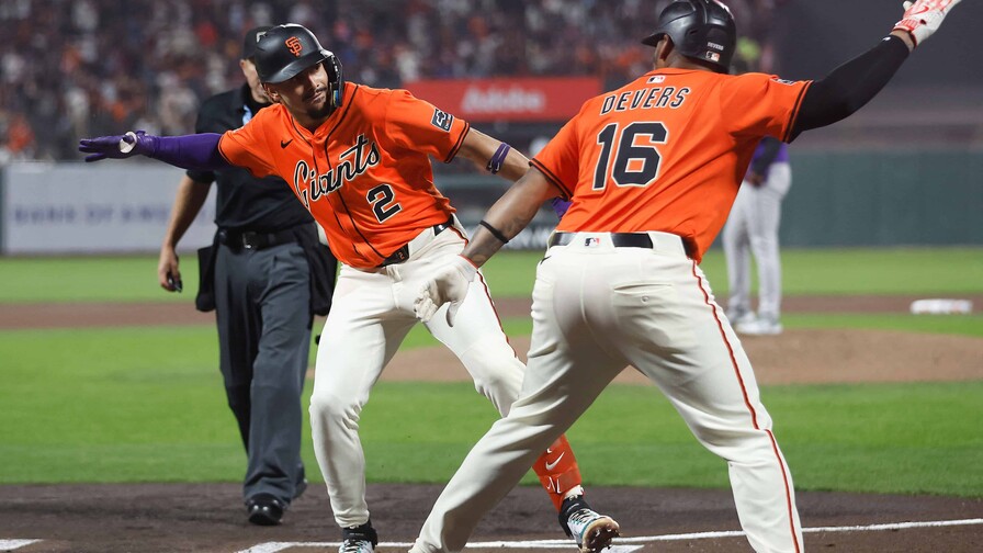 Gigantes, en la cola, apuntan a Devers y Adames apagados