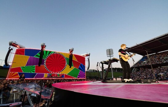 Todo listo para el concierto de Ed Sheeran este s&aacute;bado en el Estadio Quisqueya