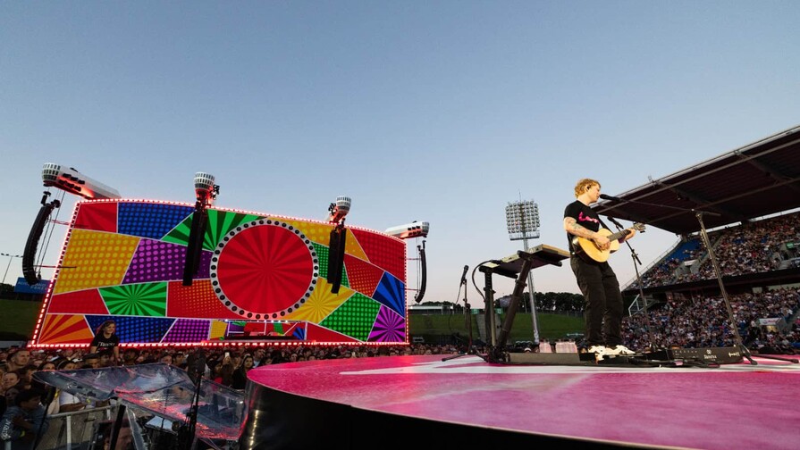 Todo listo para el concierto de Ed Sheeran este s&aacute;bado en el Estadio Quisqueya