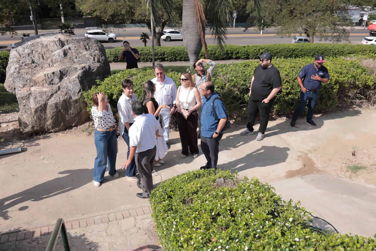 Comitiva que realiz&oacute; el recorrido