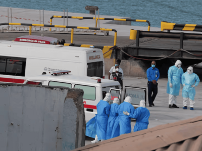Pasajeros infectado en crucero desembarcaran en España