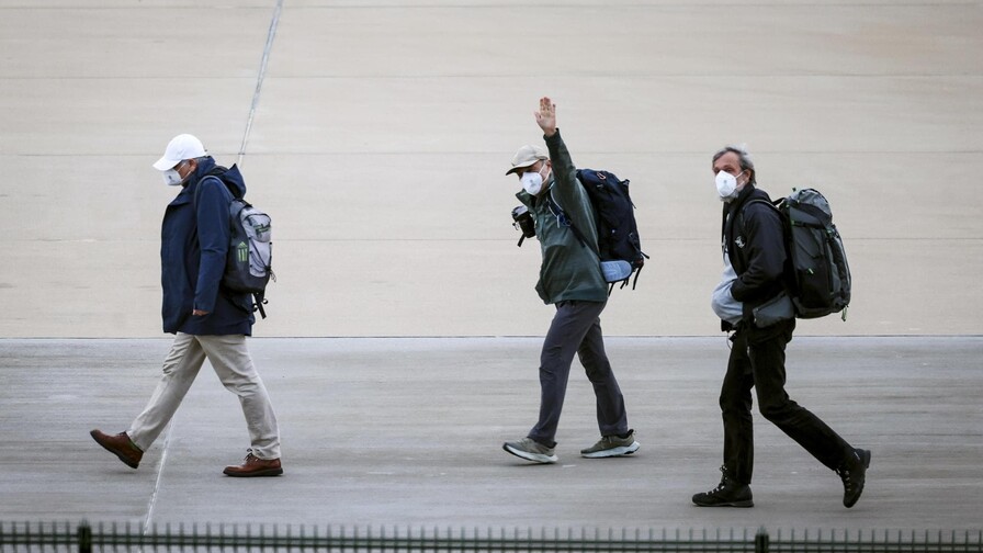 Un total de 94 pasajeros de 19 nacionalidades desembarcaron del Hondius en Tenerife Un total de 94 pasajeros de 19 nacionalidades desembarcaron del Hondius en Tenerife