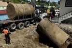 Desmantelan una estaci&oacute;n clandestina de combustibles en San Juan