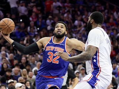 NBA: Knicks barren a los Sixers y avanzan por segundo año al hilo