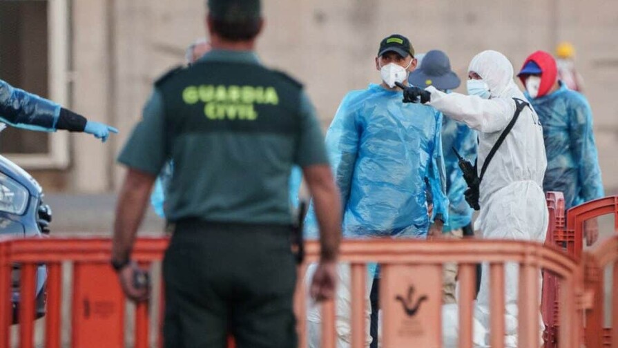 Un pasajero espa&ntilde;ol aislado en hospital de Madrid da positivo provisional por hantavirus