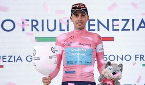 El uruguayo Thomas Silva hace historia y lidera la general del Giro en su regreso a Italia