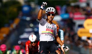 El ecuatoriano Jhonatan Narv&aacute;ez se impuso al esprint en la cuarta etapa del Giro de Italia