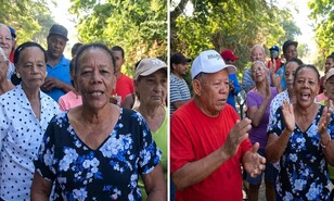 Comunitarios frenan brigadas y reclaman construcci&oacute;n de carretera Clavellina-Dajab&oacute;n