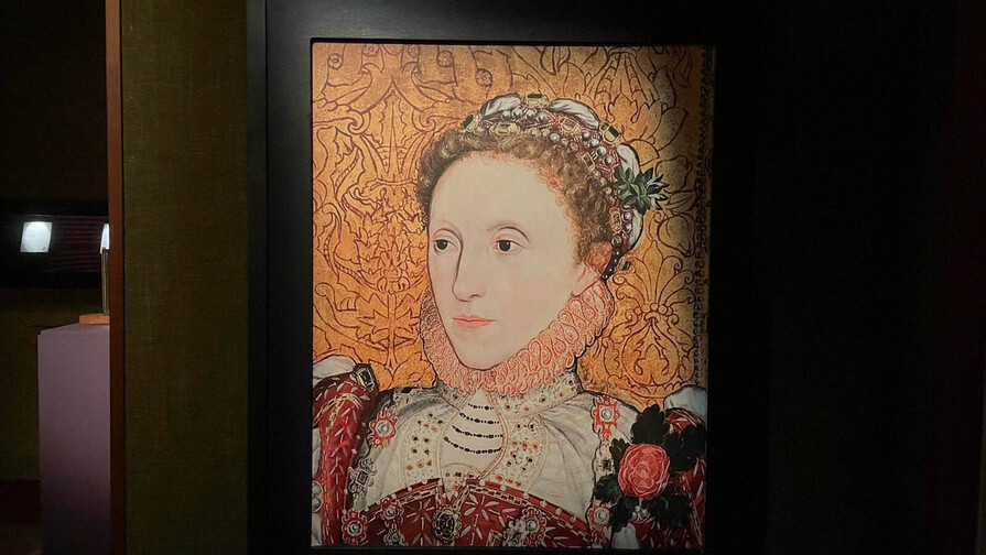 Lienzos in&eacute;ditos de la reina Isabel I de Inglaterra se exhiben por primera vez en Londres