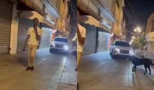 Retienen veh&iacute;culo de conductor captado transitando en la calle El Conde