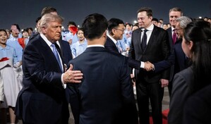 Trump llega a China para presionar por una apertura a las empresas estadounidenses