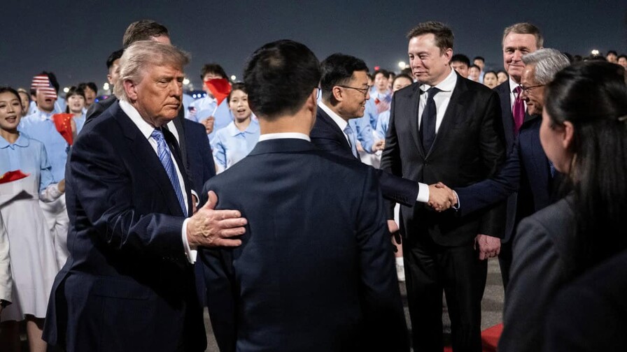 Trump llega a China para presionar por una apertura a las empresas estadounidenses