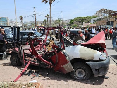 Al menos 12 muertos en ataques contra coches en Líbano