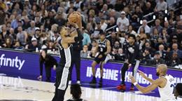 Un descomunal Wembanyama pone a Spurs a un paso de final del Oeste
