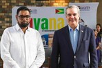 Abinader viaja a Guyana para sostener reunión bilateral con Mohamed Irfaan Ali Abinader viaja a Guyana para sostener reunión bilateral con Mohamed Irfaan Ali