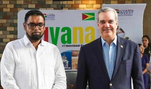 Abinader viaja a Guyana para sostener reuni&oacute;n bilateral con Mohamed Irfaan Ali