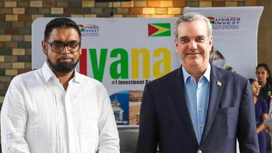 Abinader viaja a Guyana para sostener reuni&oacute;n bilateral con Mohamed Irfaan Ali