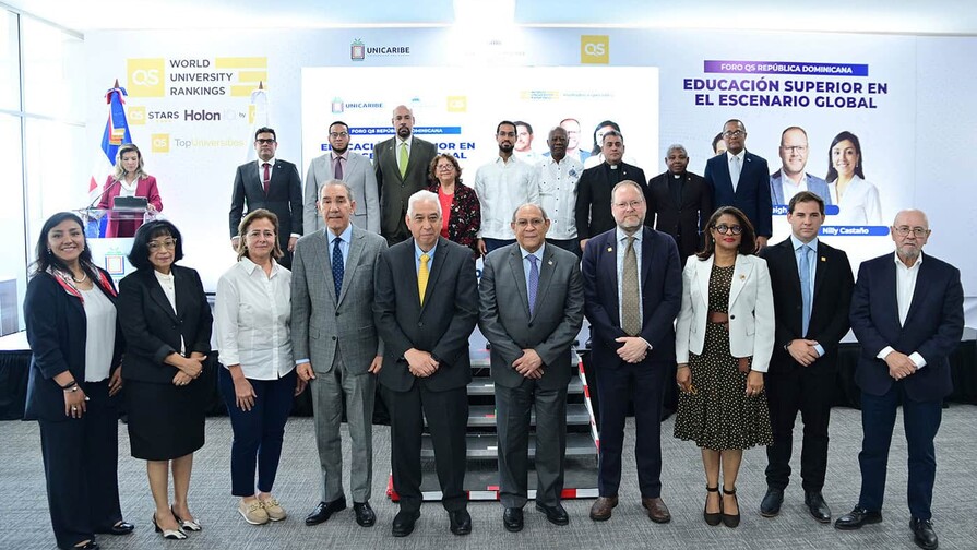 Unicaribe y QS impulsan di&aacute;logo para convertir RD en destino acad&eacute;mico