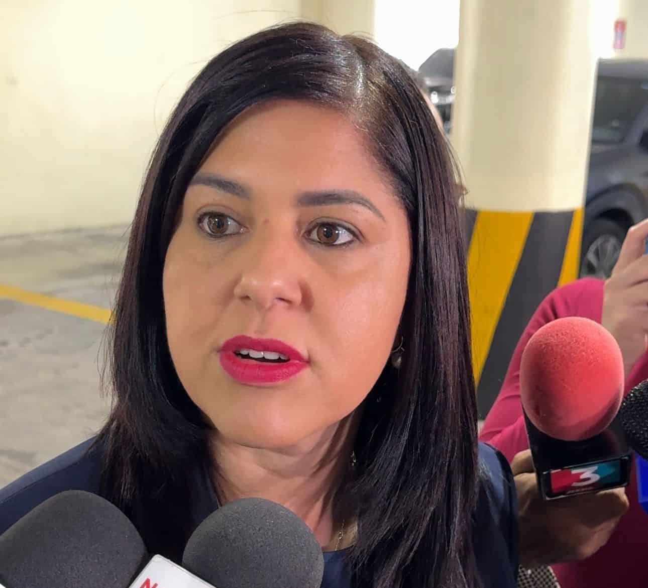 La presidenta de la Comisión de Relaciones Exteriores del Senado, María Mercedes Ortiz.