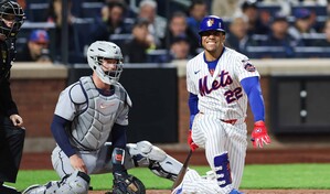 As&iacute; fue que Juan Soto se golpe&oacute; el tobillo; rayos X no muestran fractura, Mets cautelosos