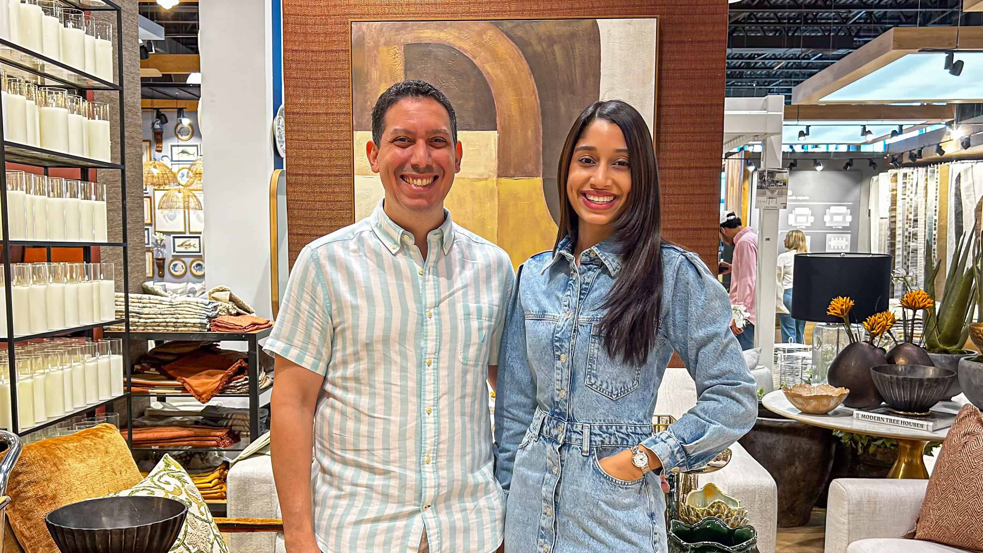 Edwin Luciano y Anais Ledesma.