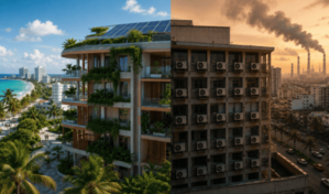 La crisis clim&aacute;tica tambi&eacute;n se construye en cemento, vidrio y aire acondicionado