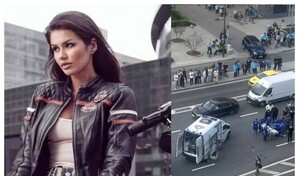 La tr&aacute;gica muerte de la actriz Ksenia Dobromilova durante un rodaje qued&oacute; captada en video