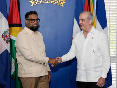 RD y Guyana firman contrato para exploración de bloque petrolero