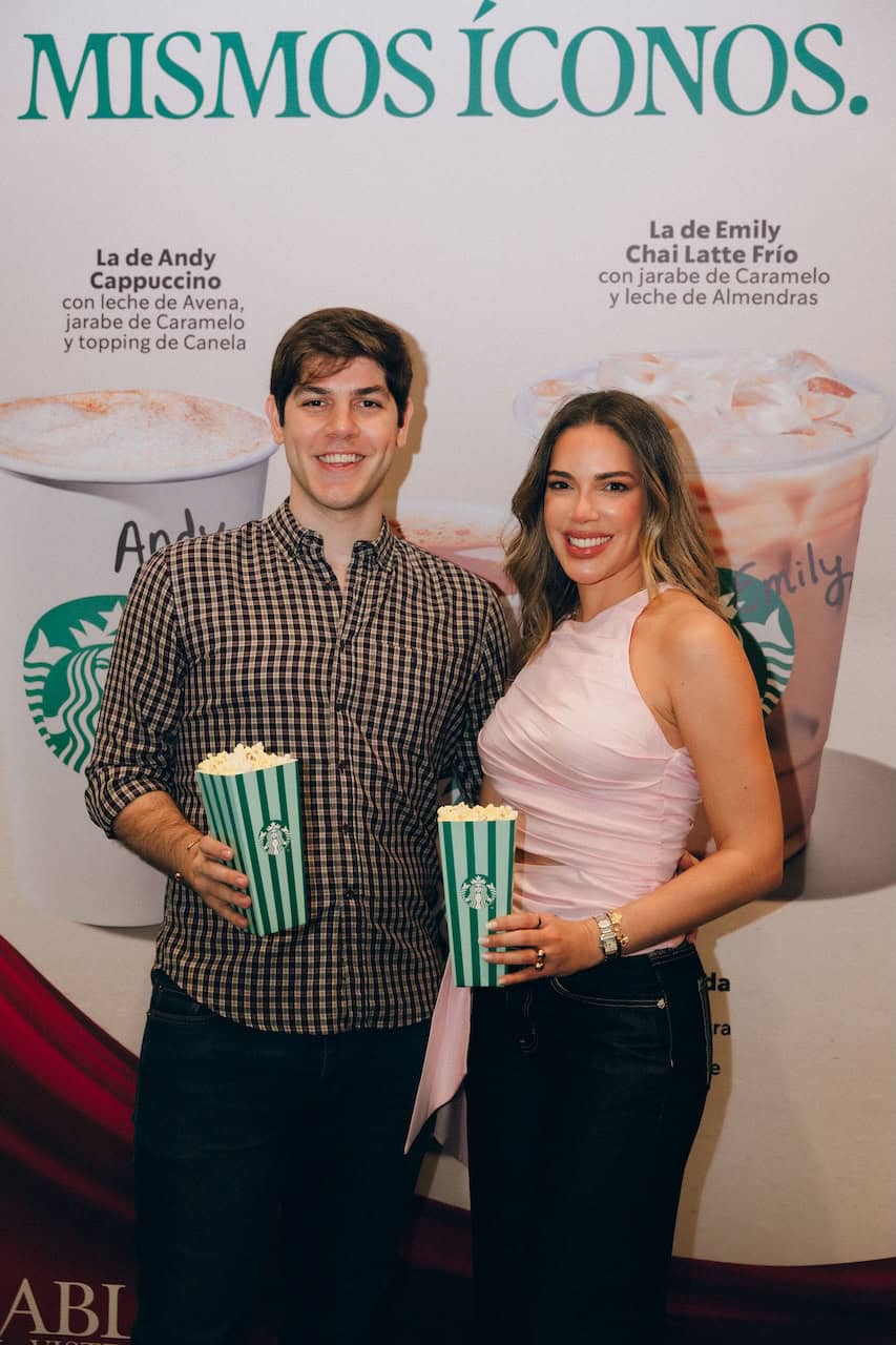 Arturo Rivas Sweeney y Ashley Polanco.