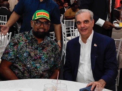 Luis Abinader llega a Guyana y se reunirá con Mohamed Irfaan Ali