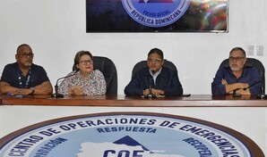 Indomet advierte sobre lluvias significativas desde este domingo; COE coloca provincias en alerta