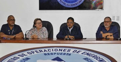 Indomet advierte sobre lluvias significativas desde este domingo; COE coloca provincias en alerta