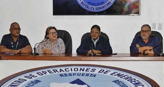 Indomet advierte sobre lluvias significativas desde este domingo; COE coloca provincias en alerta