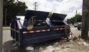 Ayuntamiento de Santo Domingo Norte instala 150 contenedores para basura; est&aacute;n a la espera 200 m&aacute;s
