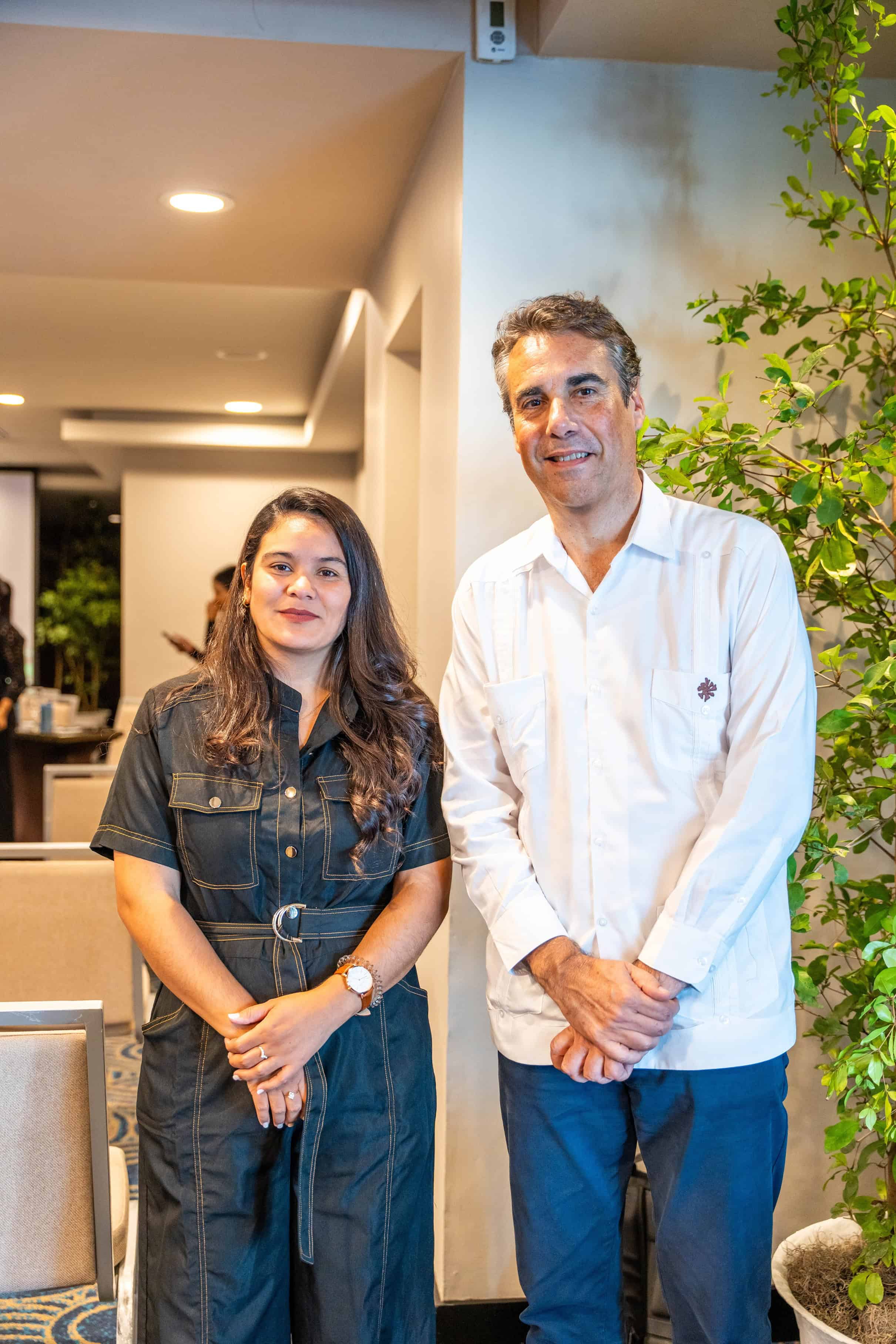 Sherei Est&eacute;vez e Iv&aacute;n Cunillera.