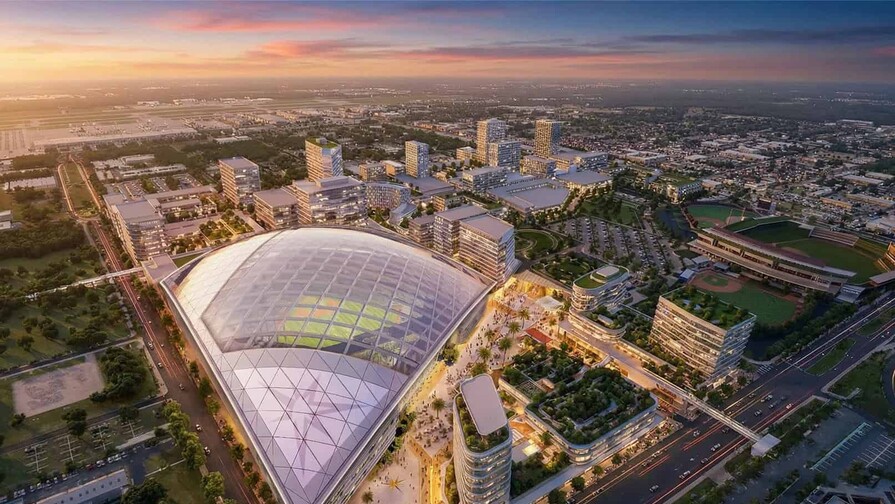 Los Rays anuncian un acuerdo tentativo para un estadio en Tampa