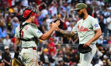 VIDEO | Cristopher S&aacute;nchez lanza blanqueada y establece nueva marca personal de ponches con trece