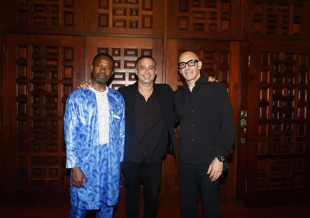 Gorsy Edu, Fausto Rojas y Mauricio Dayub.
