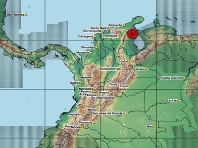 Sismo de magnitud 4.5 en noroeste Venezuela sin daños reportados