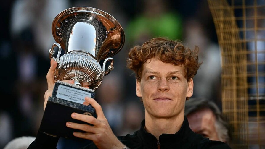 VIDEO | Jannik Sinner se convierte en el primer italiano en ganar el Masters de Roma desde 1976