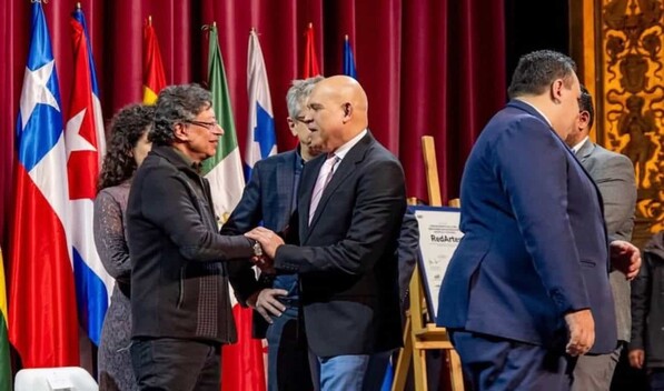 Amaury S&aacute;nchez destaca acuerdos culturales en Colombia