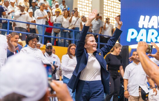 Carolina Mej&iacute;a: "Ser&eacute; la primera presidenta de la Rep&uacute;blica Dominicana"
