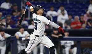 Heriberto Hern&aacute;ndez conecta su jonr&oacute;n 21 en causa perdida de Miami ante Washington