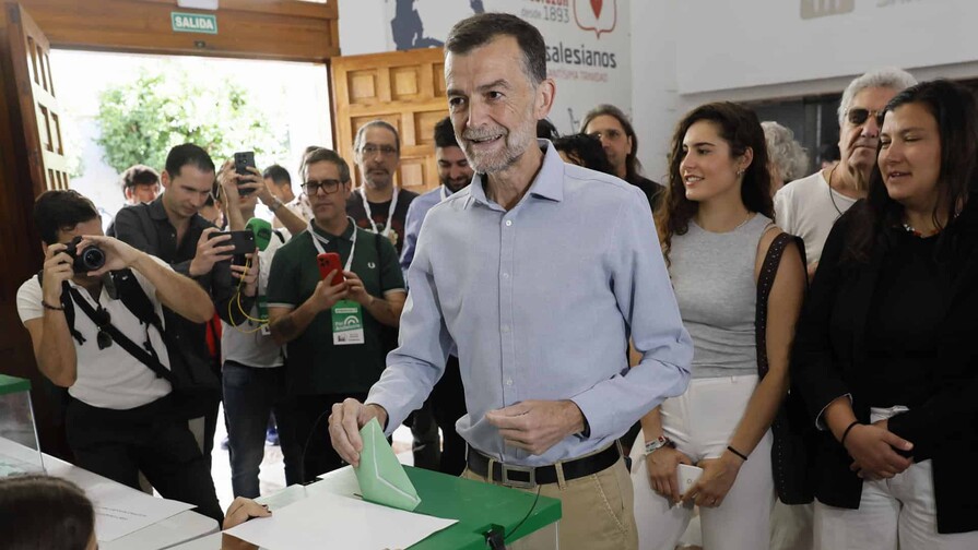 Pedro S&aacute;nchez se somete a un test en las elecciones de Andaluc&iacute;a
