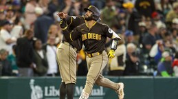 VIDEO | Rodolfo Dur&aacute;n pega un jonr&oacute;n como su primer hit en MLB; Padres mejoran a 5-0 contra Seattle
