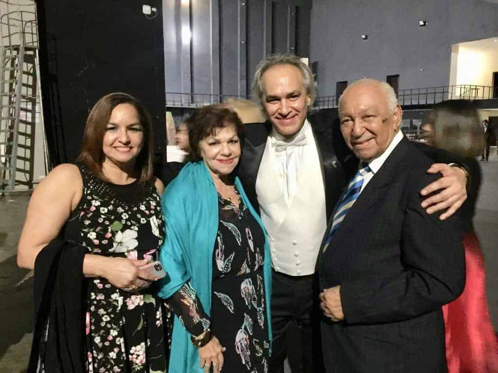 La familia en a&ntilde;os recientes.
