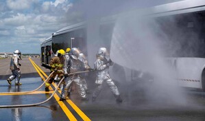 Aeropuerto de Punta Cana fortalece seguridad y sostenibilidad con simulacro y jornadas t&eacute;cnicas